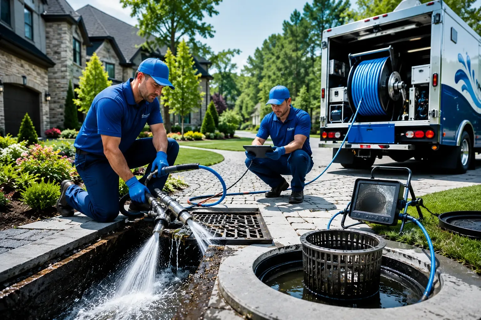 Local outdoor drain cleaning professionals in Long Lake, WI